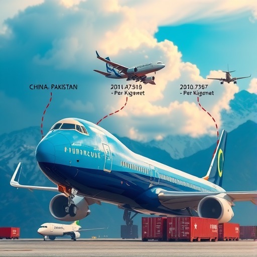 中国到巴基斯坦空运价格多少一公斤