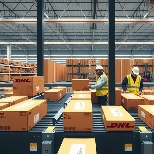DHL国际快递的操作流程