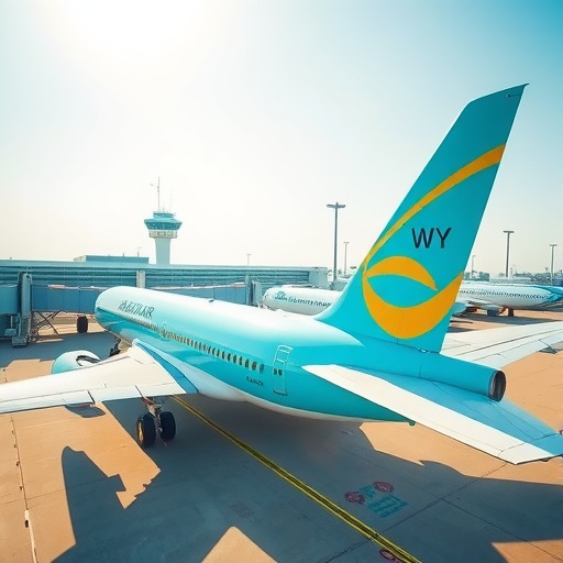 WY是哪个航空公司，阿曼航空标志