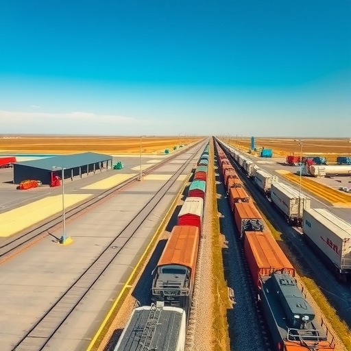 中蒙*大陆路口岸（二连浩特口岸）中欧班列增至17条