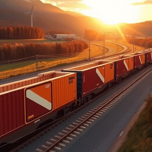 中欧班列（重庆）纸浆专列全程运行时间15天