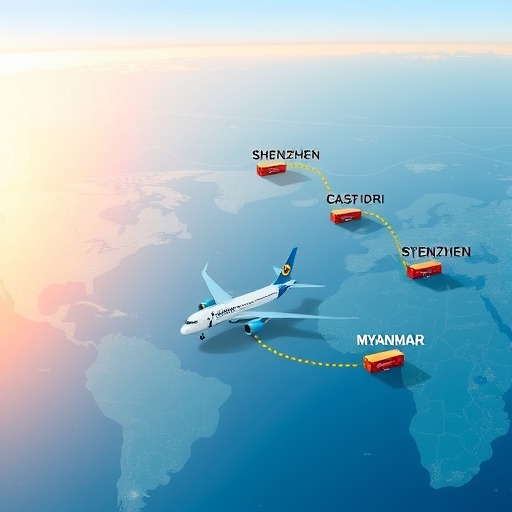 深圳到缅甸空运多少钱,多长时间