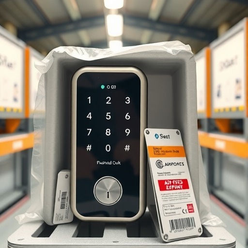 智能锁能够走空运出口到国外吗？