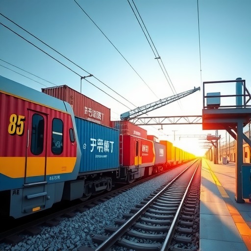 上合示范区发出跨境电商专列 实现中欧班列“开门红”