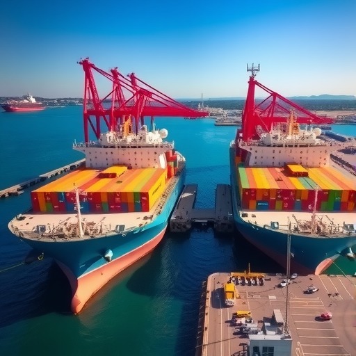 “齐鲁号”中欧班列济南冷链专列首 发(图1)