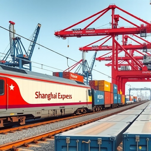 德国汉堡迎来首班“中欧班列-上海号”(图1)