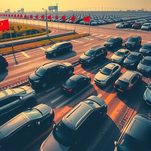 一季度经二连口岸出口汽车2600辆(图1)