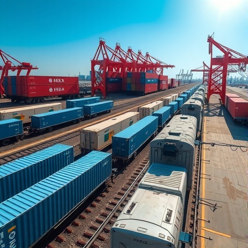 河南巩义到连云港铁海联运项目正式启动(图1)