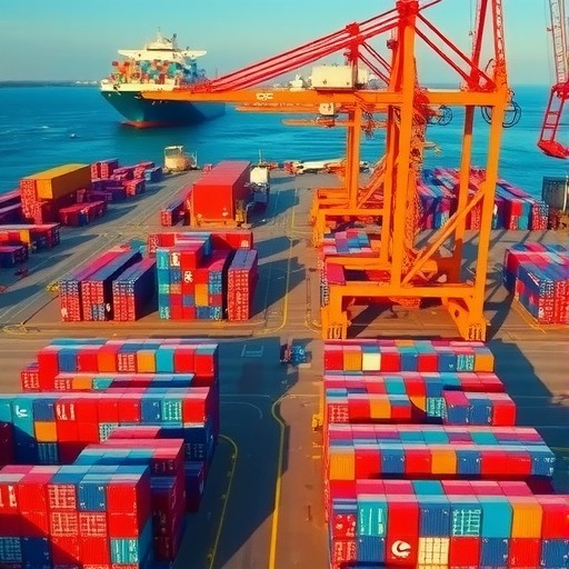 3月份纽约/新泽西州港集装箱吞吐量572,576标箱(图1)