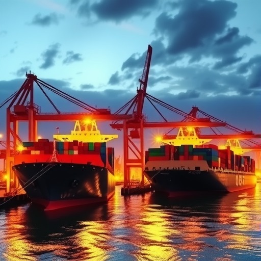 厦门港2018**季度集装箱吞吐量完成249.18万标箱(图1)