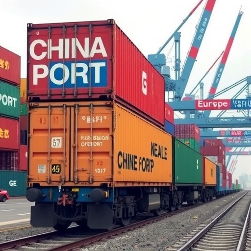 广州港首 开中欧班列！近1.5亿元货值创新高(图1)