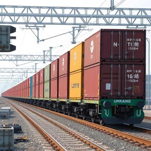 华南地区首趟直达乌克兰中欧班列今日发车(图1) 华南地区首趟直达乌克兰中欧班列今日发车(图1)