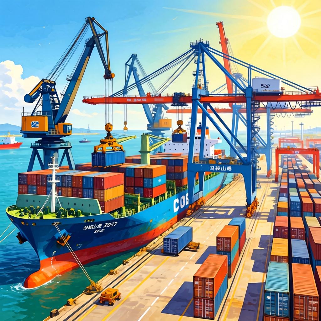 2017年马鞍山港货物吞吐量(图1)