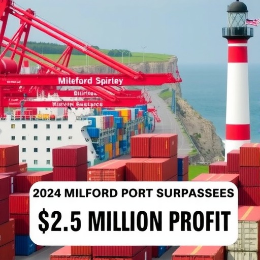 英国这家国际海运港口传来好消息（2024年米尔福德港盈利920万美元）(图2)