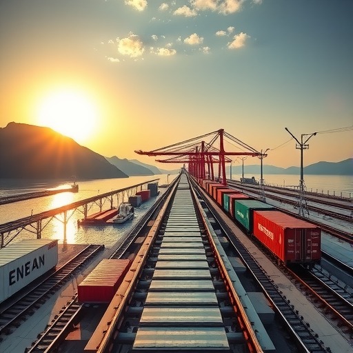 滇越铁路开洲际海铁联运新通道(图1)