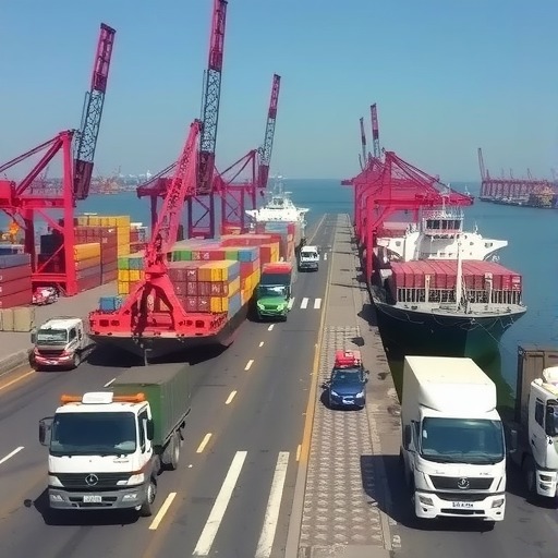 2017年柬埔寨港口货物吞吐量(图1)