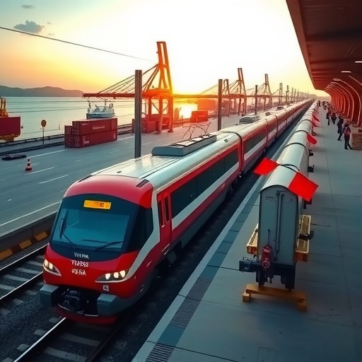 中欧班列（厦门）台湾—厦门—俄罗斯通道开通(图1)