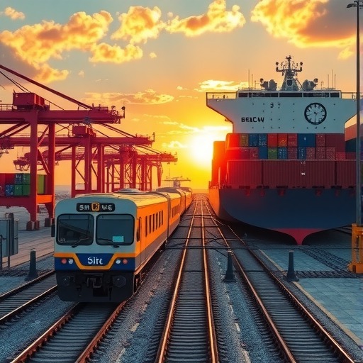 兰州到曼谷公铁海货运班列**，9天到达(图1)